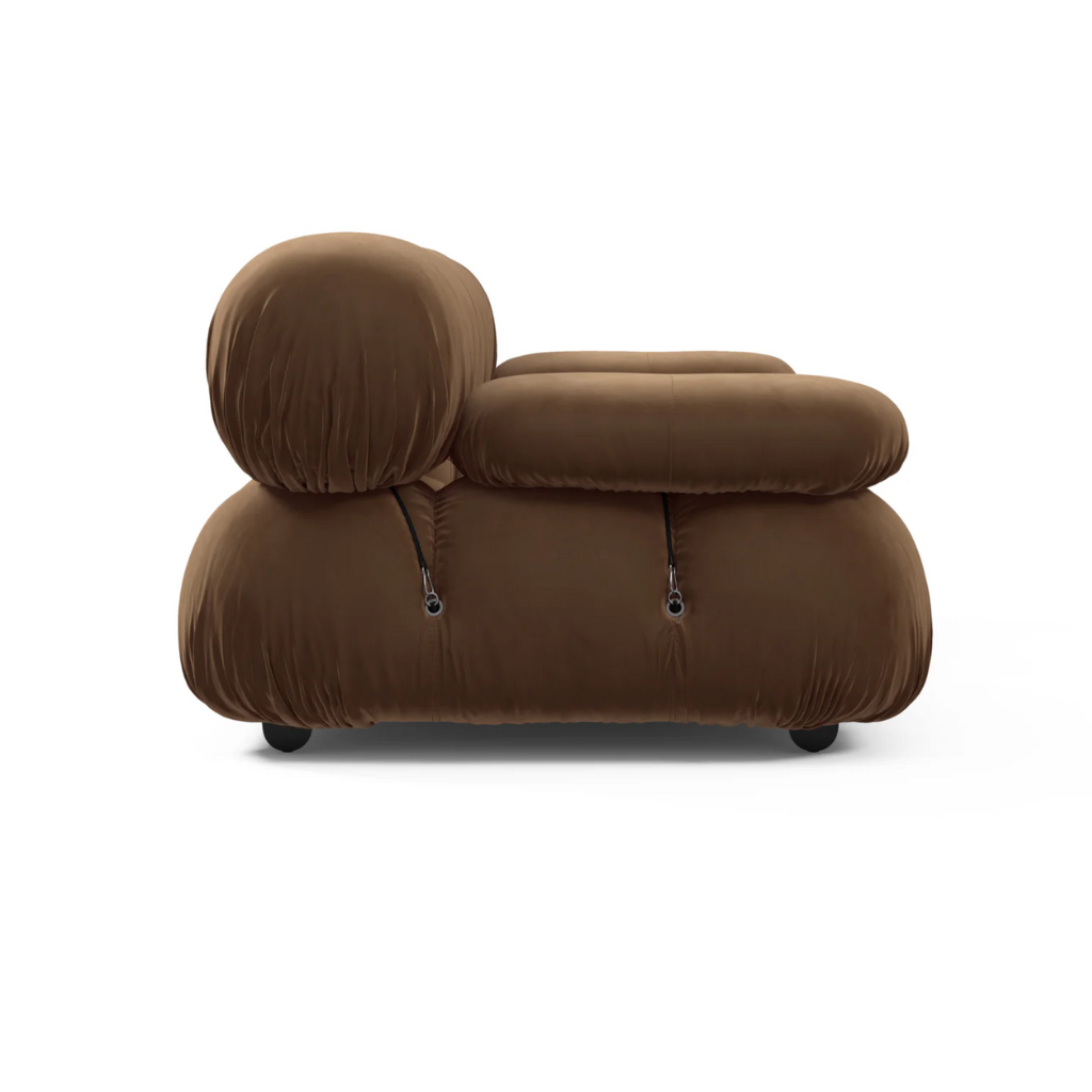 Camaleonda Sofa - Chocolate Brown (Velvet) - Homio Decor
