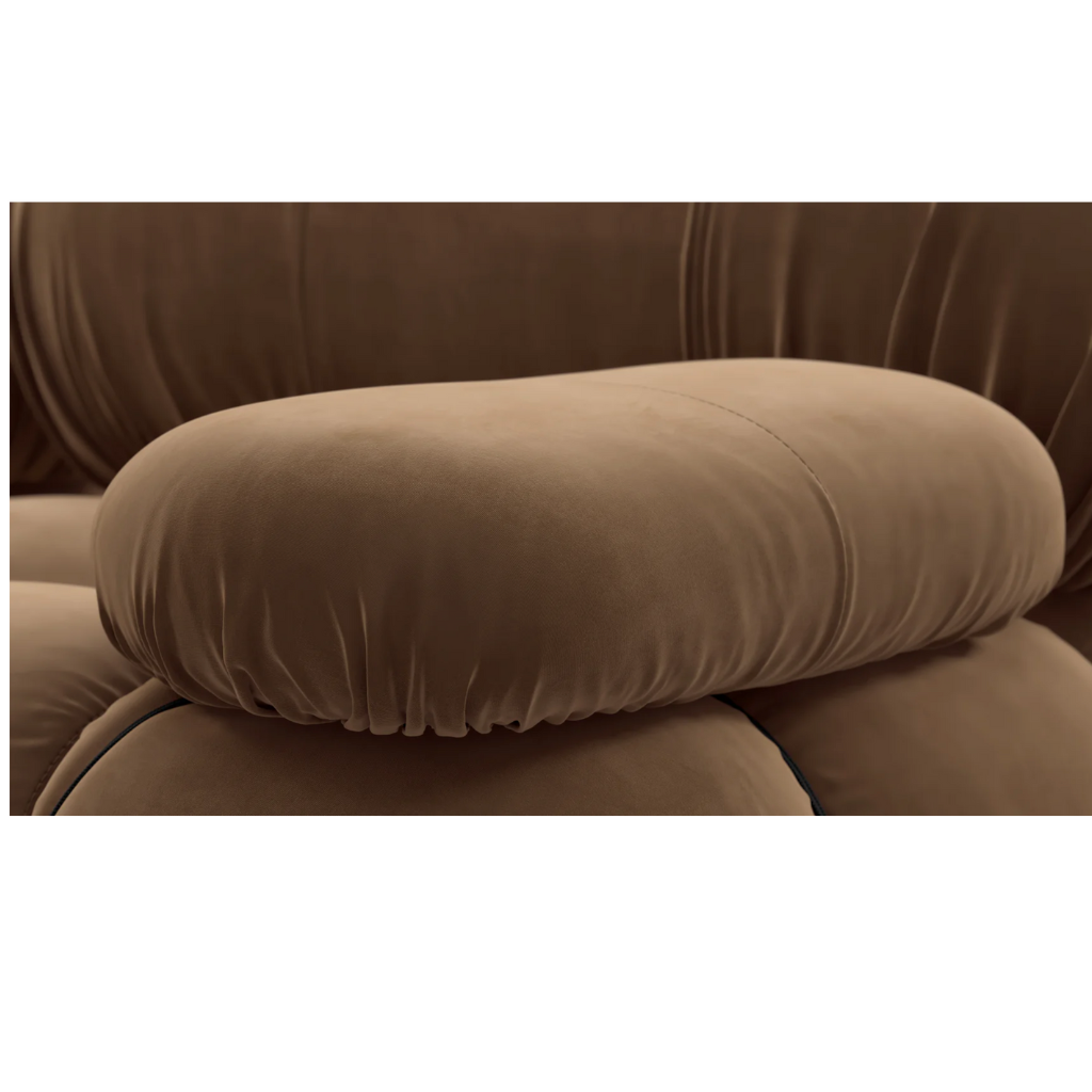 Camaleonda Sofa - Chocolate Brown (Velvet) - Homio Decor