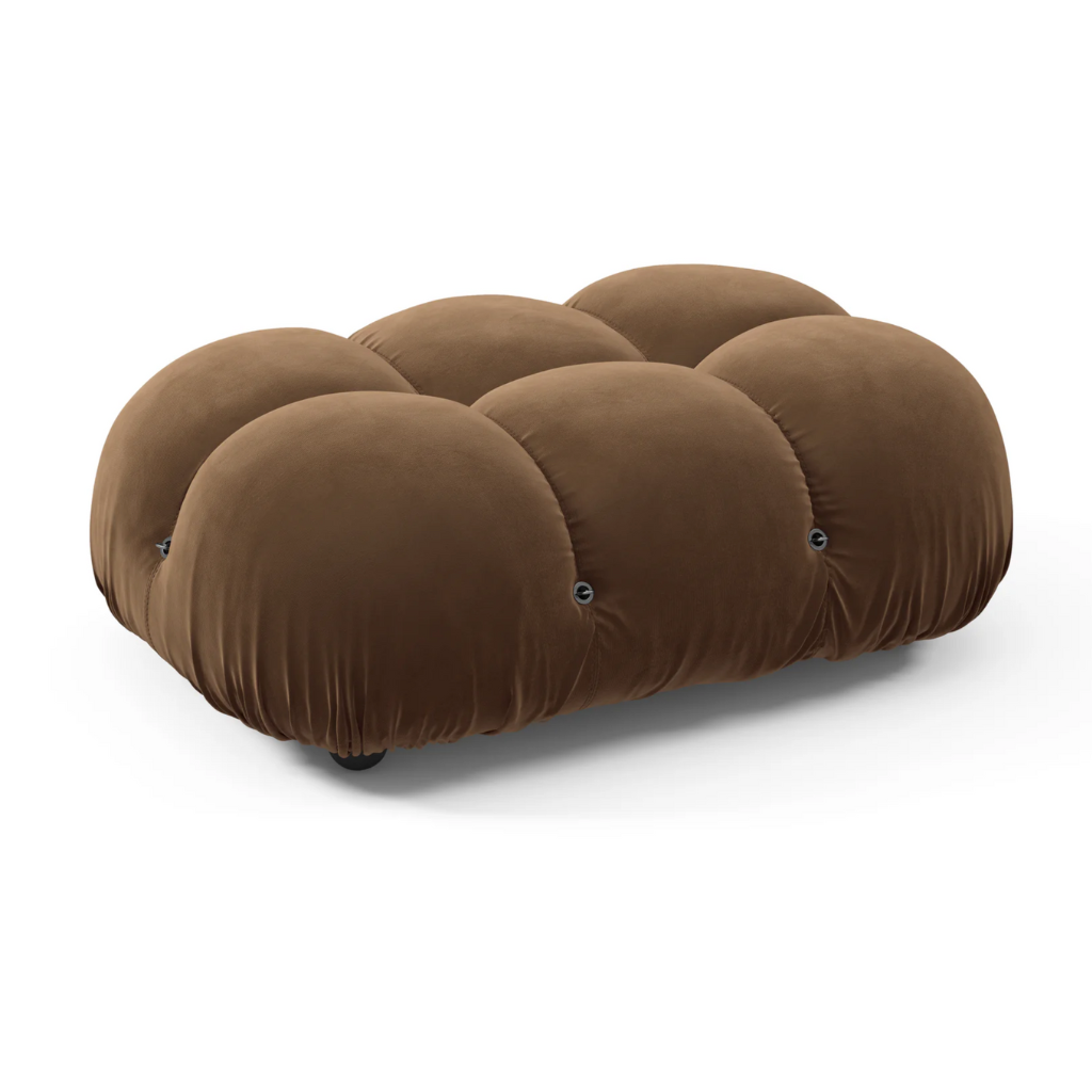 Camaleonda Sofa - Chocolate Brown (Velvet) - Homio Decor
