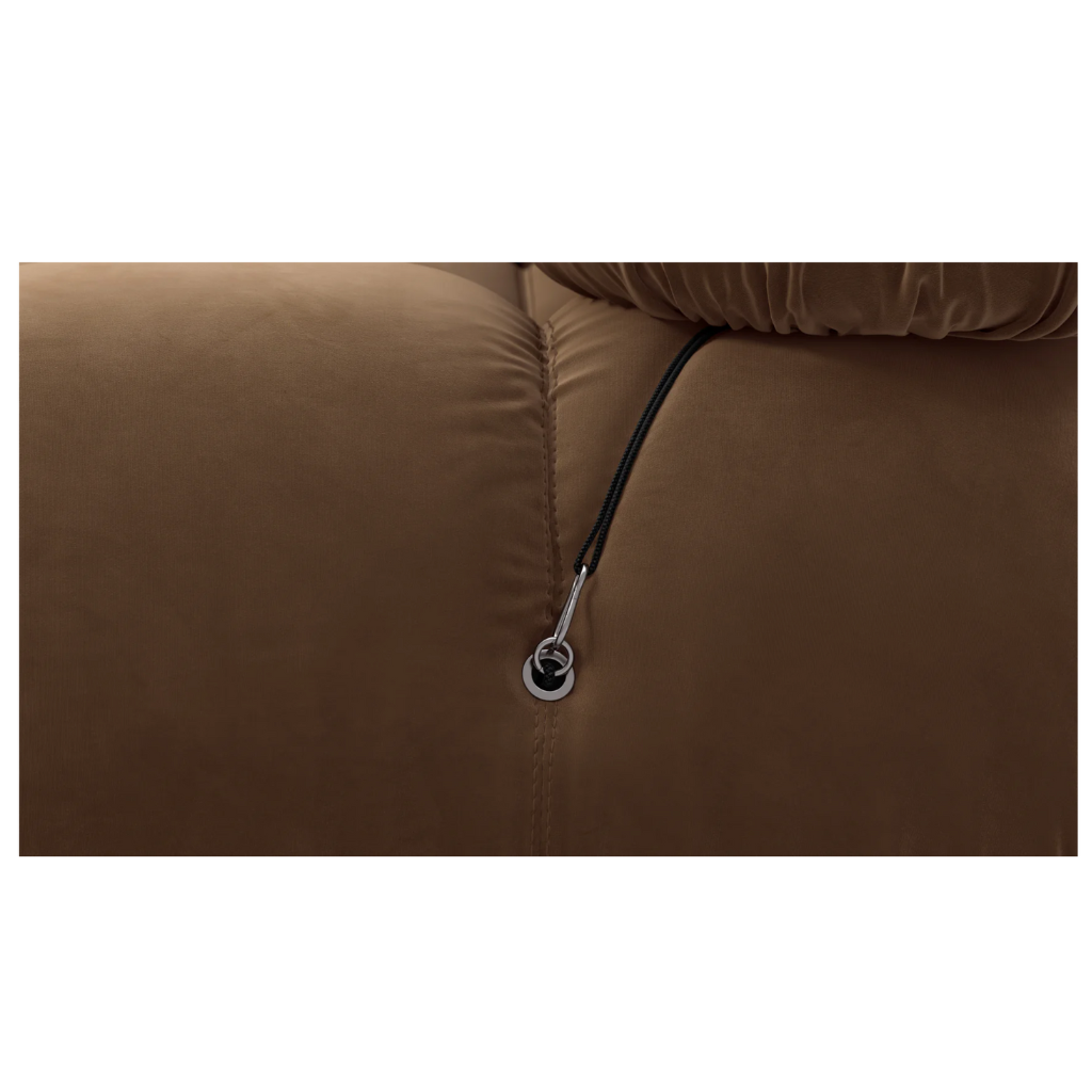 Camaleonda Sofa - Chocolate Brown (Velvet) - Homio Decor