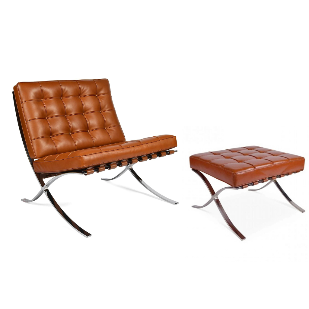 Barcelona Chair - Venezia Leather - Homio Decor