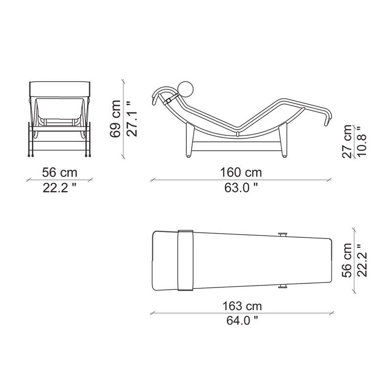 Chaise Lounge Hairyskin - Homio Decor