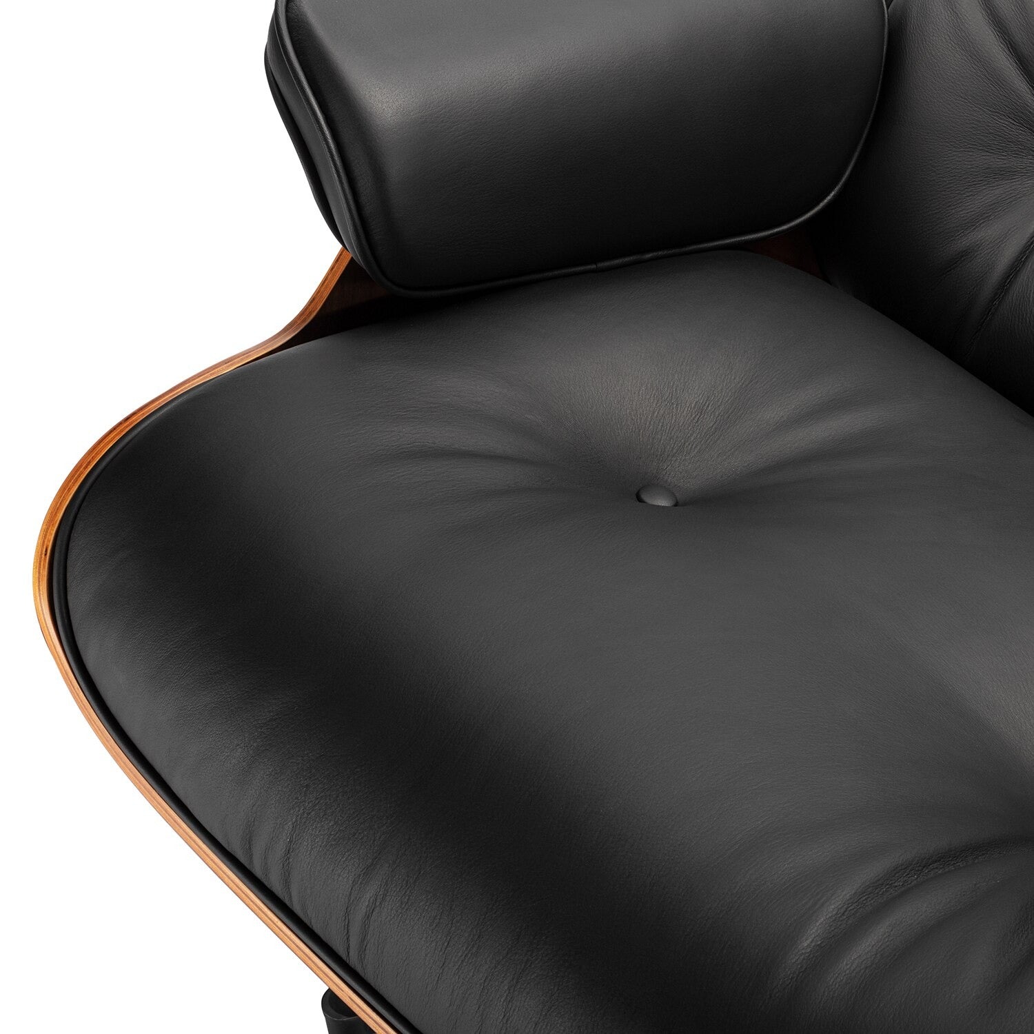 Classic Leather Lounge Chair with Ottoman (PRO) - Homio Decor