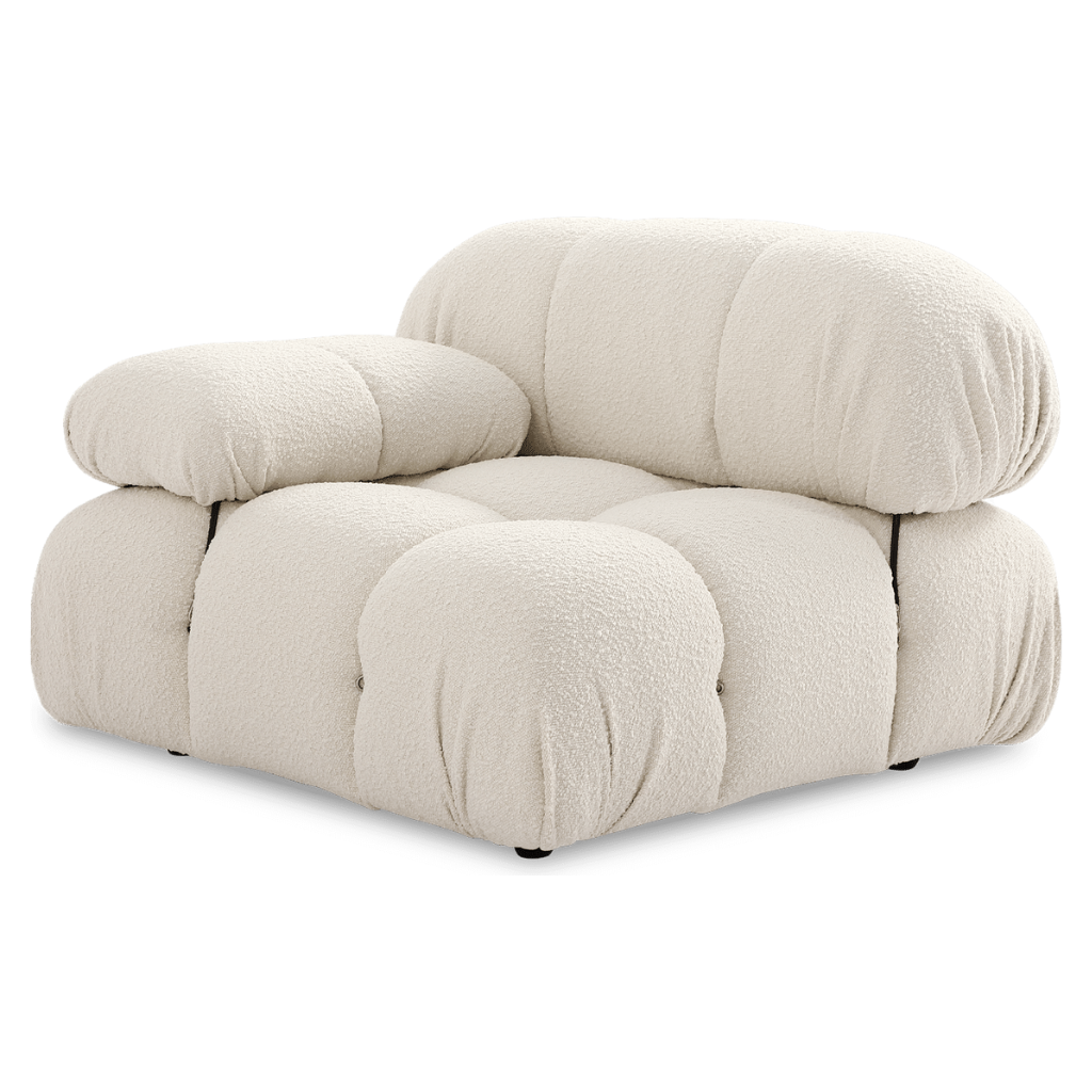 Camaleonda Lounge Sofa - Creamy Boucle - Homio Decor