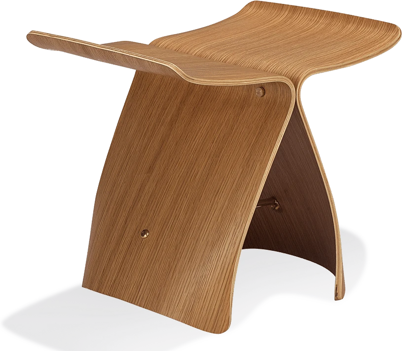 Homio Decor Living Room Danish Butterfly Stool