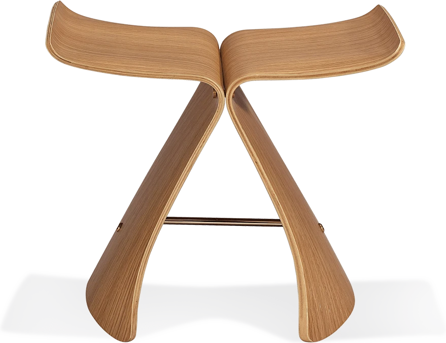 Homio Decor Living Room Danish Butterfly Stool