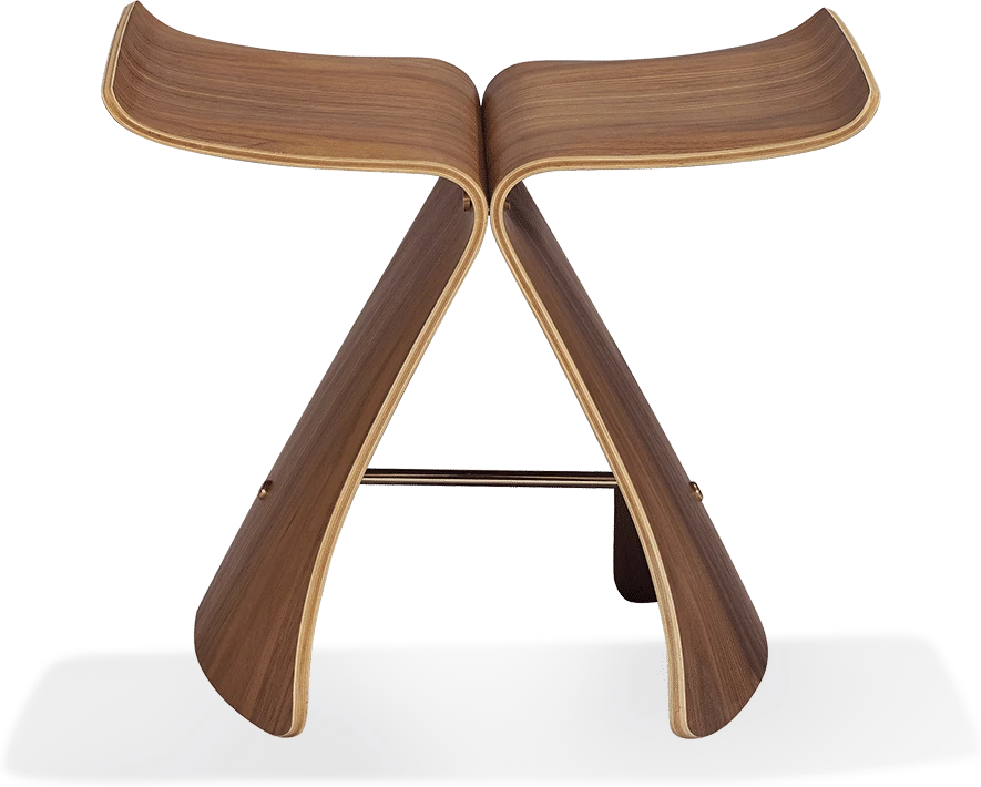 Homio Decor Living Room Danish Butterfly Stool