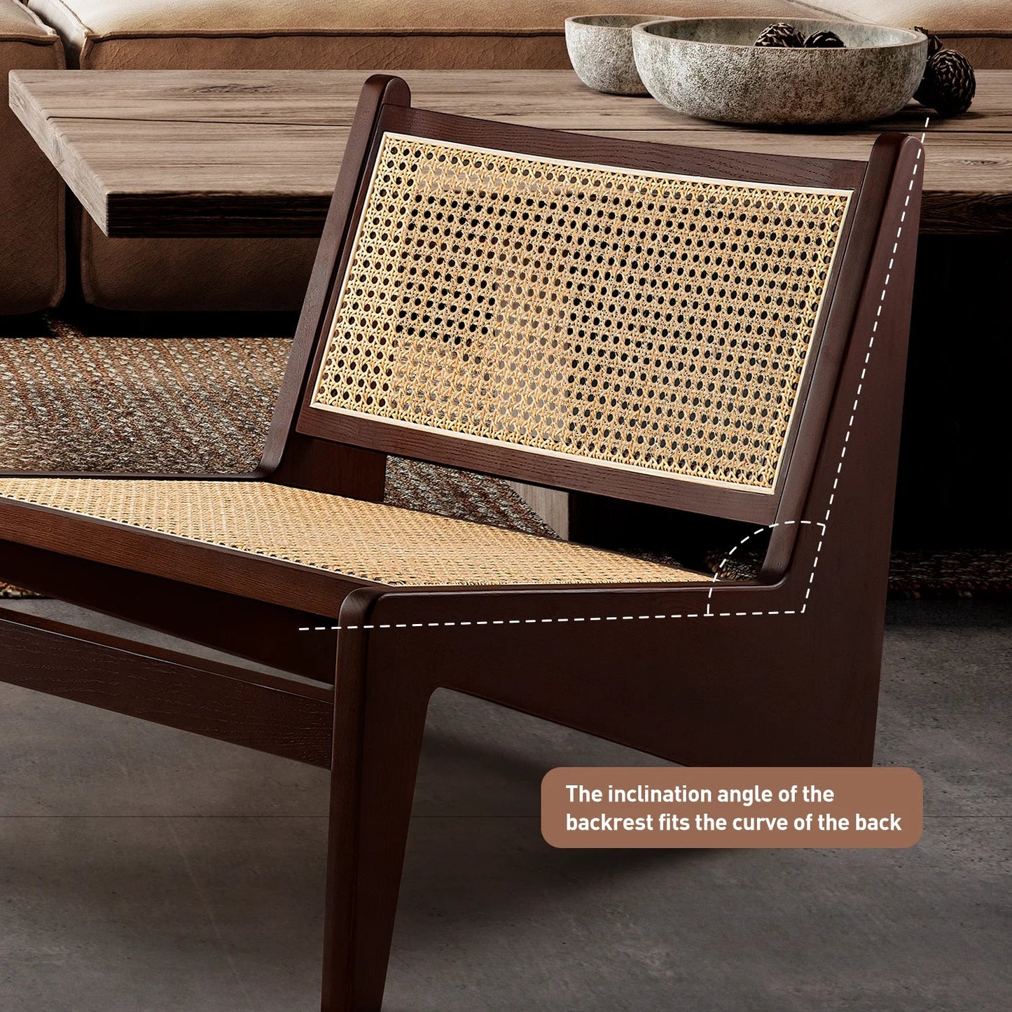 Pierre Jeanneret Kangaroo Chair - Homio Decor