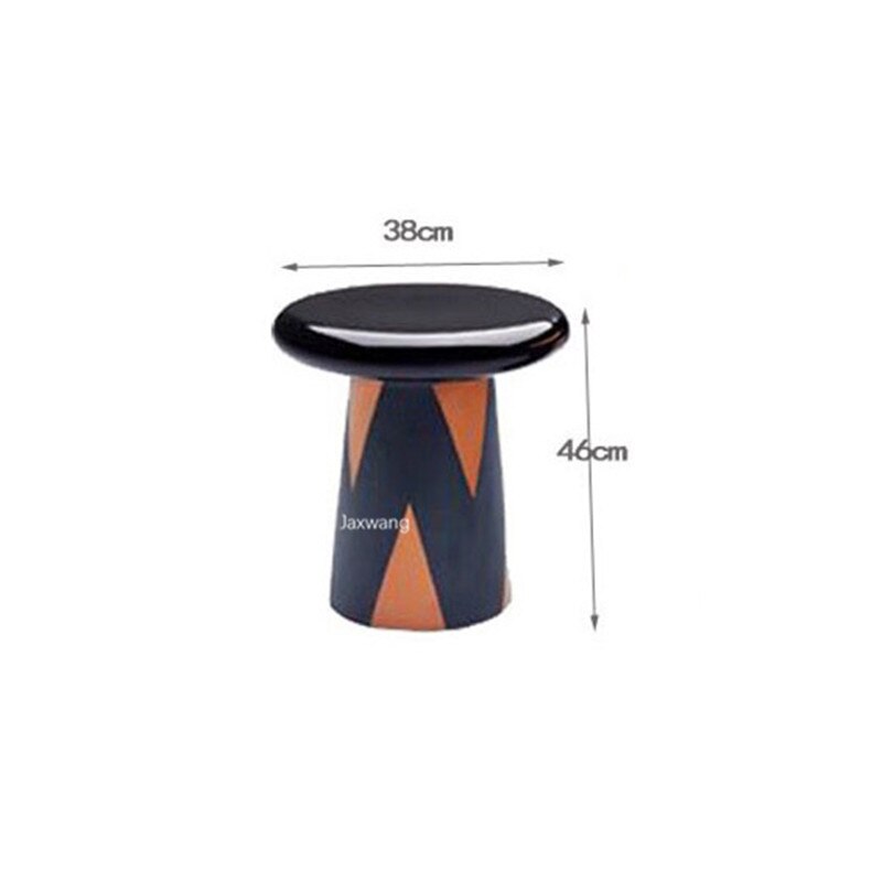 Designer Round Mushroom Side Table - Homio Decor
