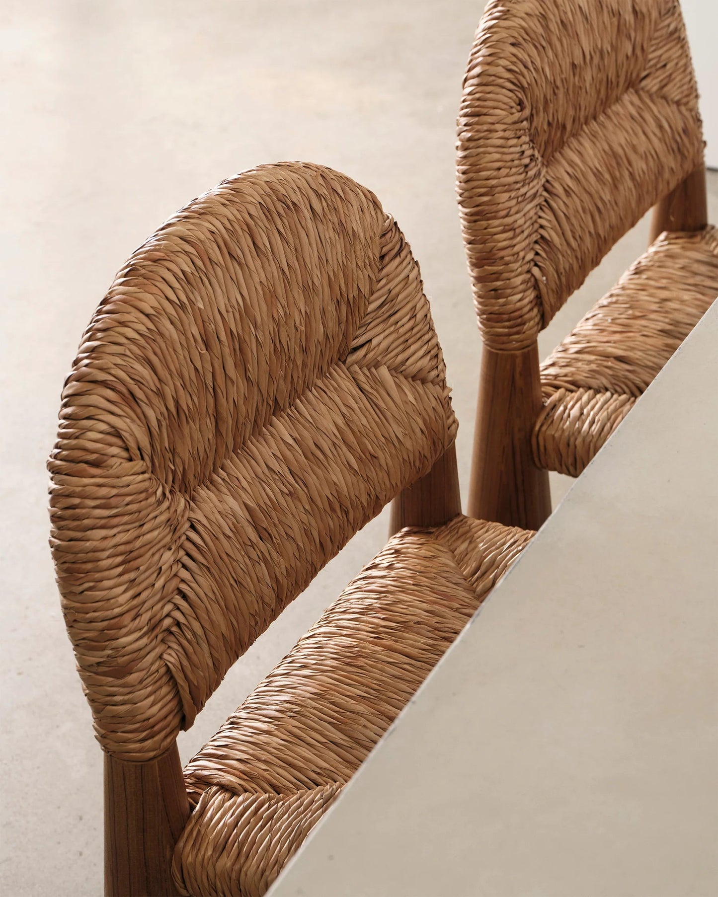Designer Rustic Woven Chair - Homio Decor