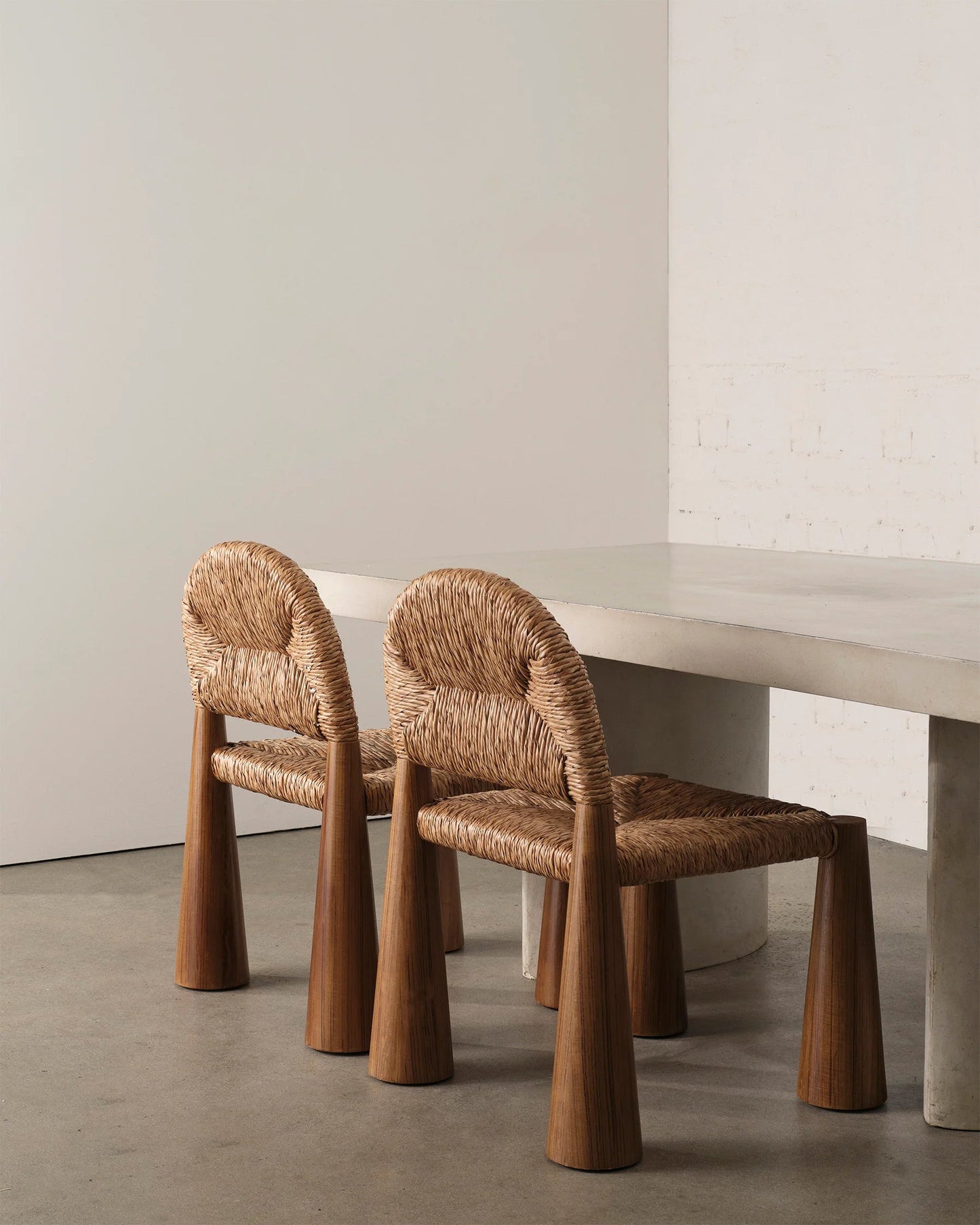 Designer Rustic Woven Chair - Homio Decor