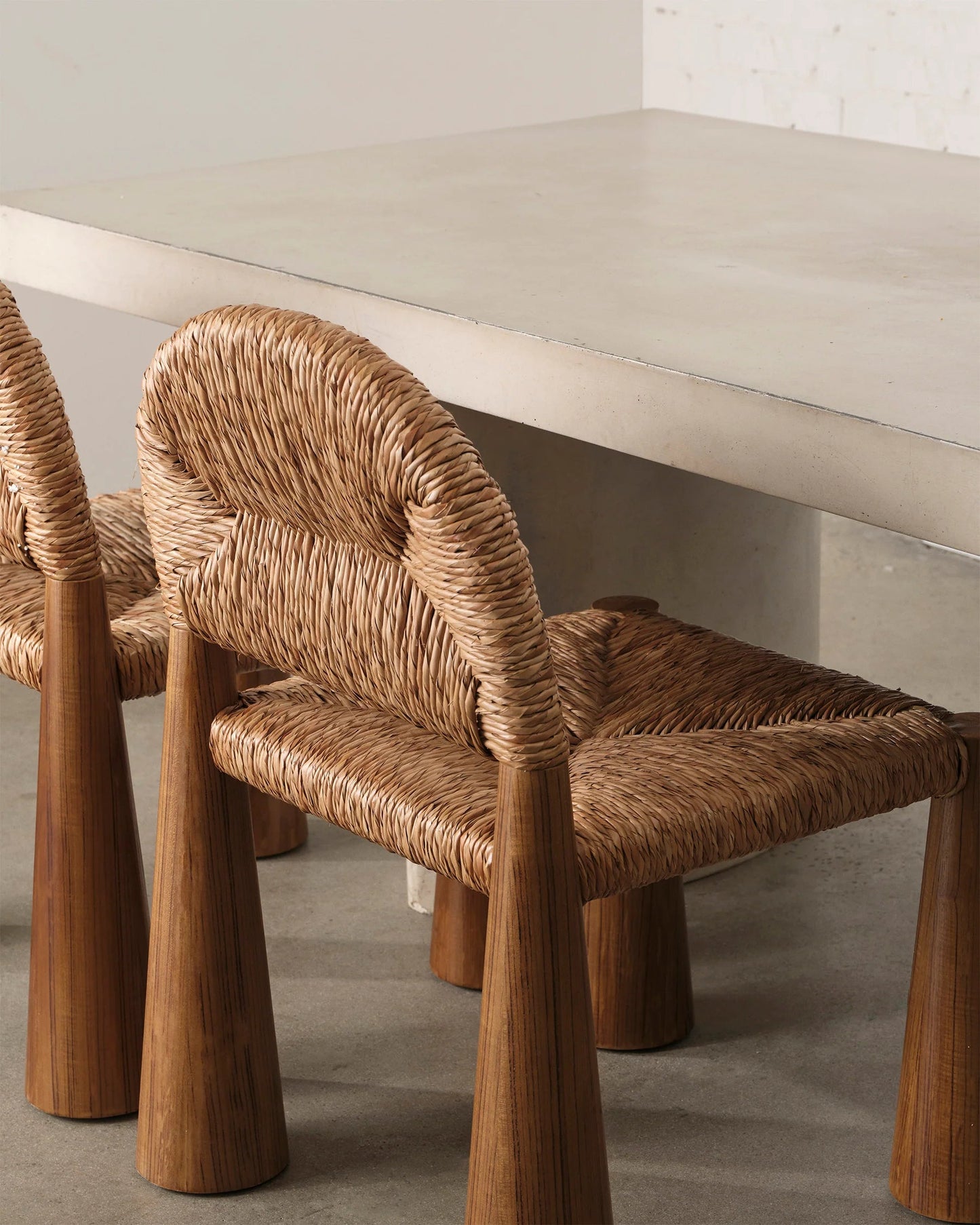 Designer Rustic Woven Chair - Homio Decor