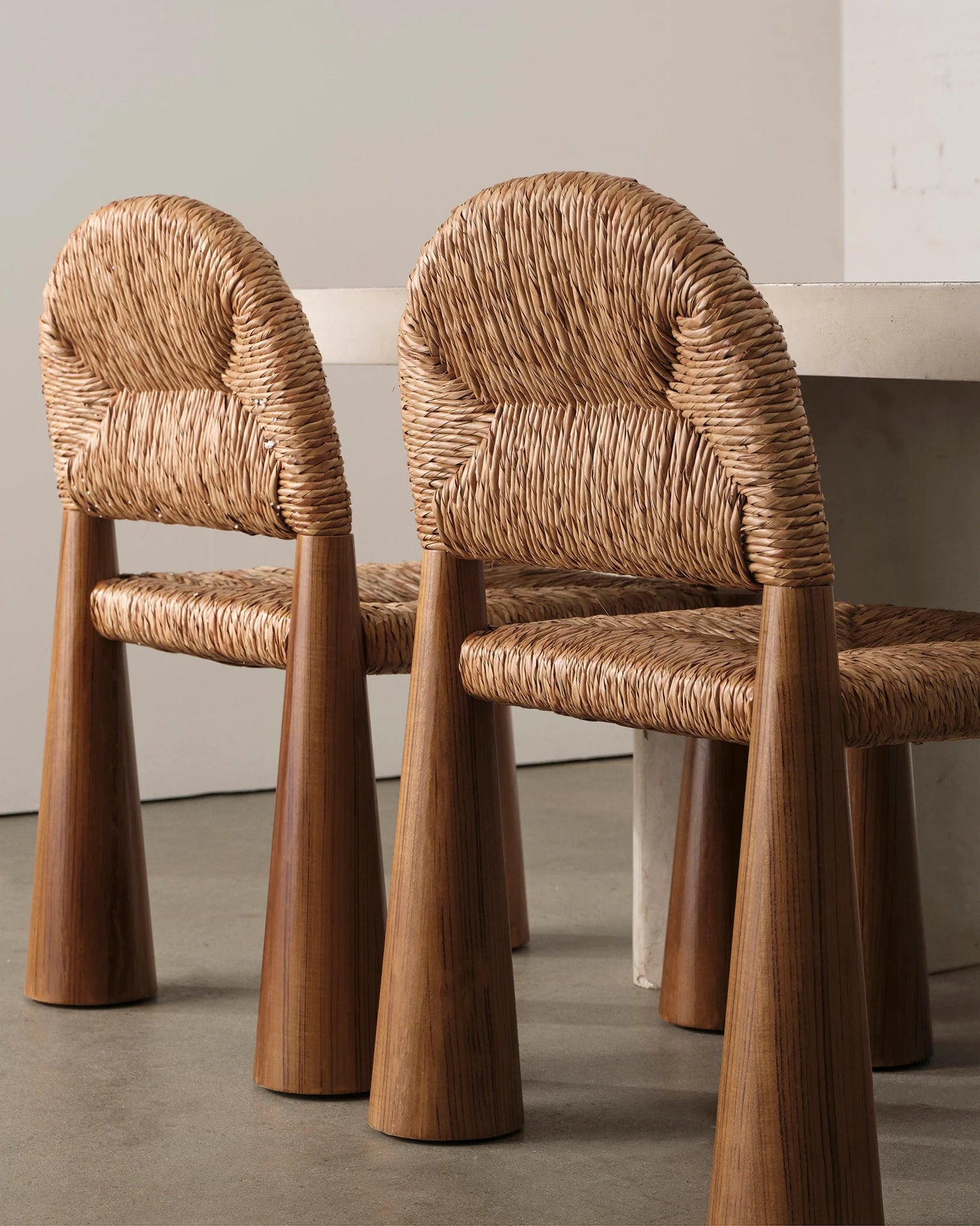 Designer Rustic Woven Chair - Homio Decor