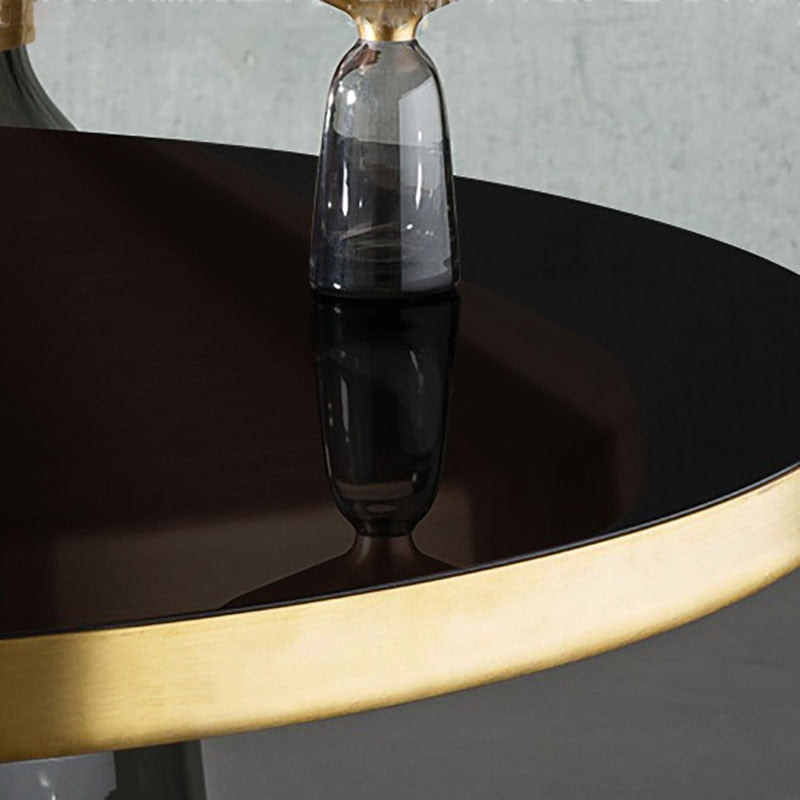 Transparent Glass Tea Table - Homio Decor