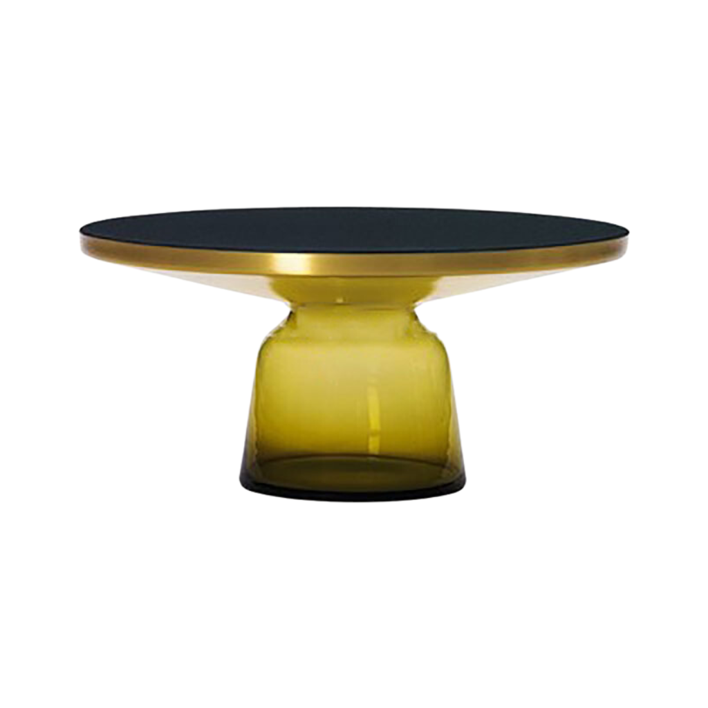 Transparent Glass Tea Table - Homio Decor
