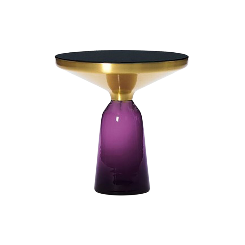 Transparent Glass Tea Table - Homio Decor