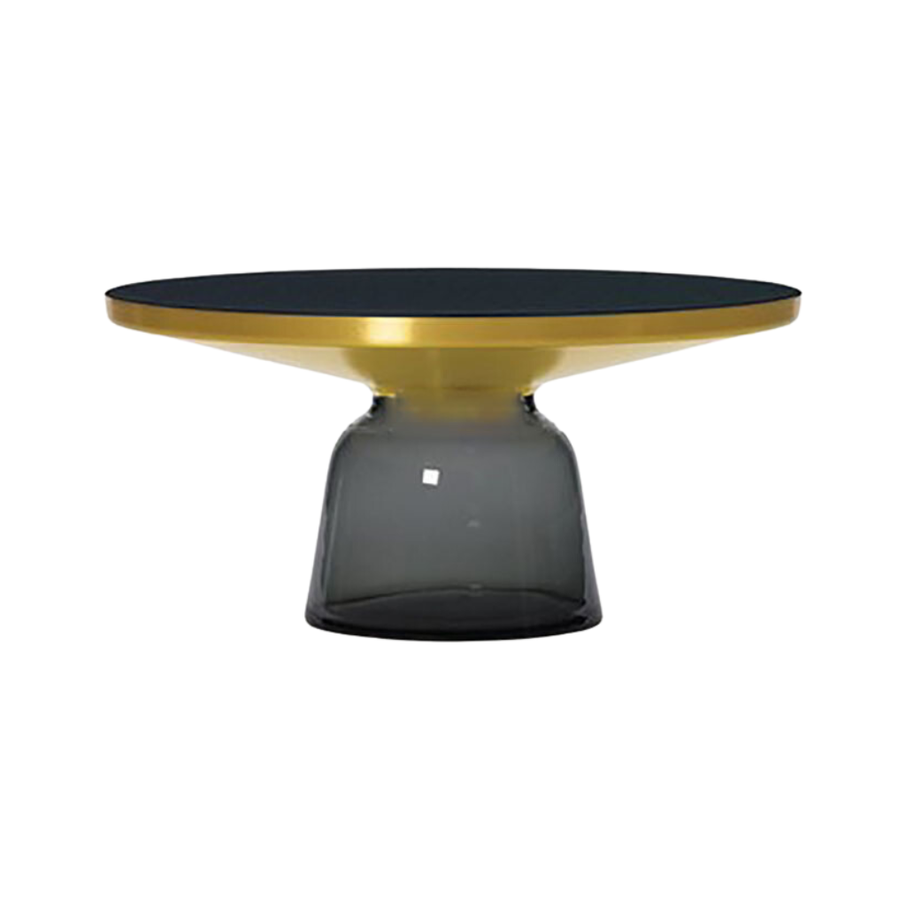 Transparent Glass Tea Table - Homio Decor