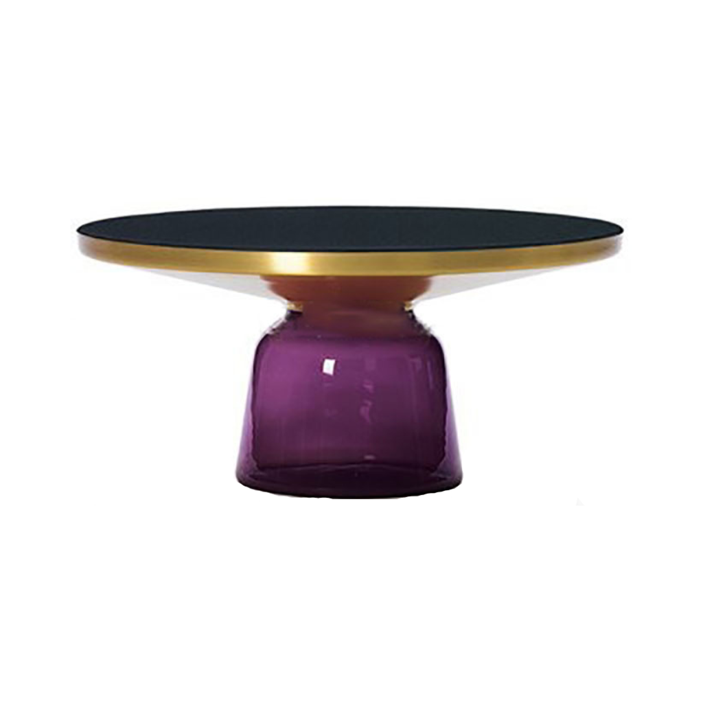 Transparent Glass Tea Table - Homio Decor