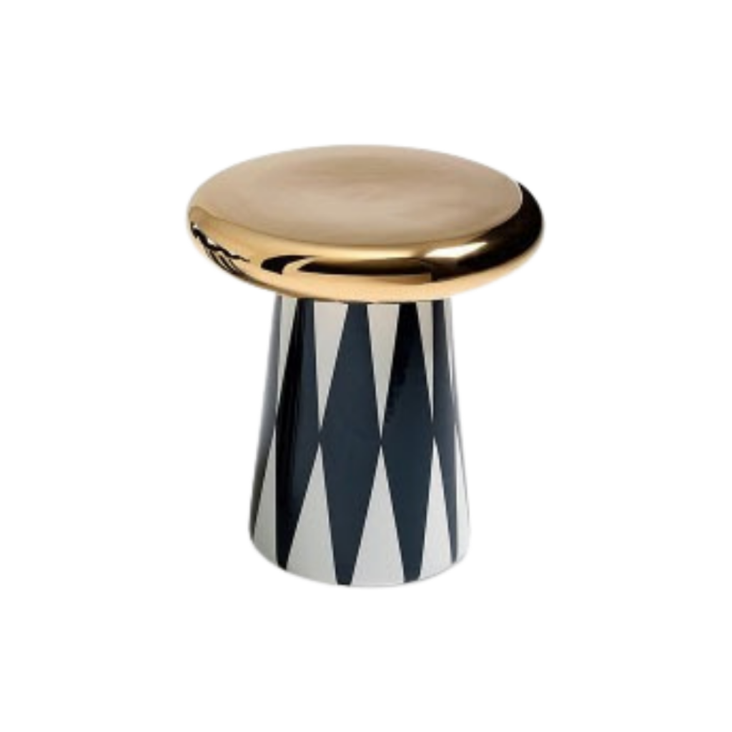 Designer Round Mushroom Side Table - Homio Decor