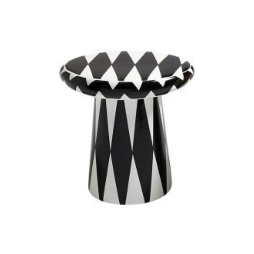 Designer Round Mushroom Side Table - Homio Decor