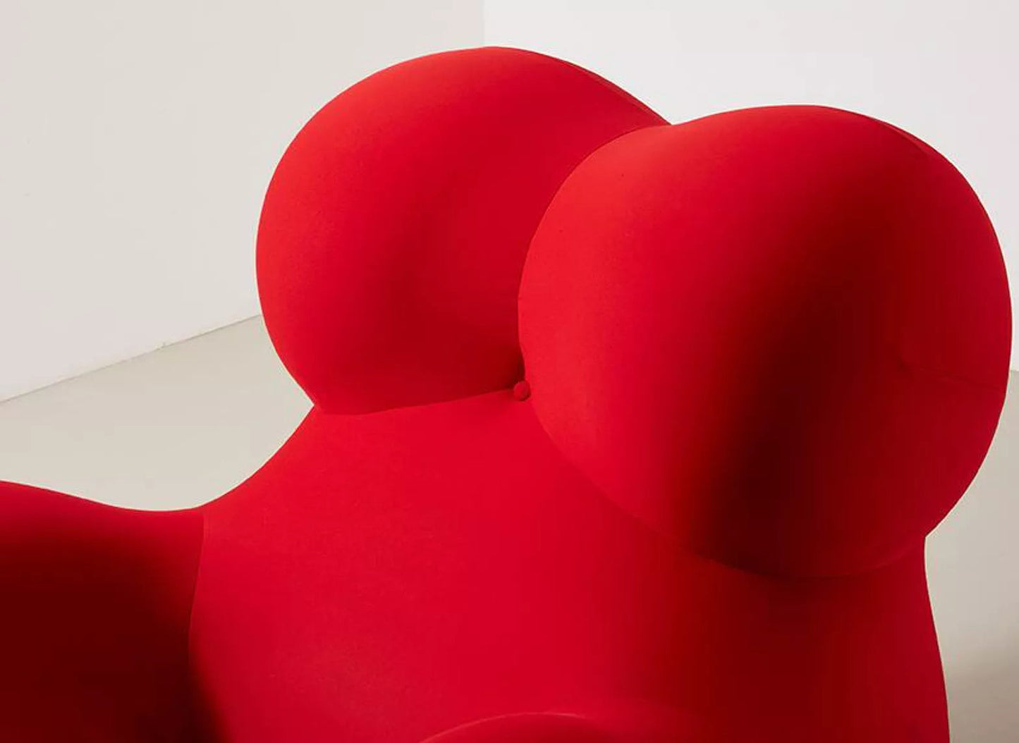 Up Armchair & Ottoman - Red - Homio Decor