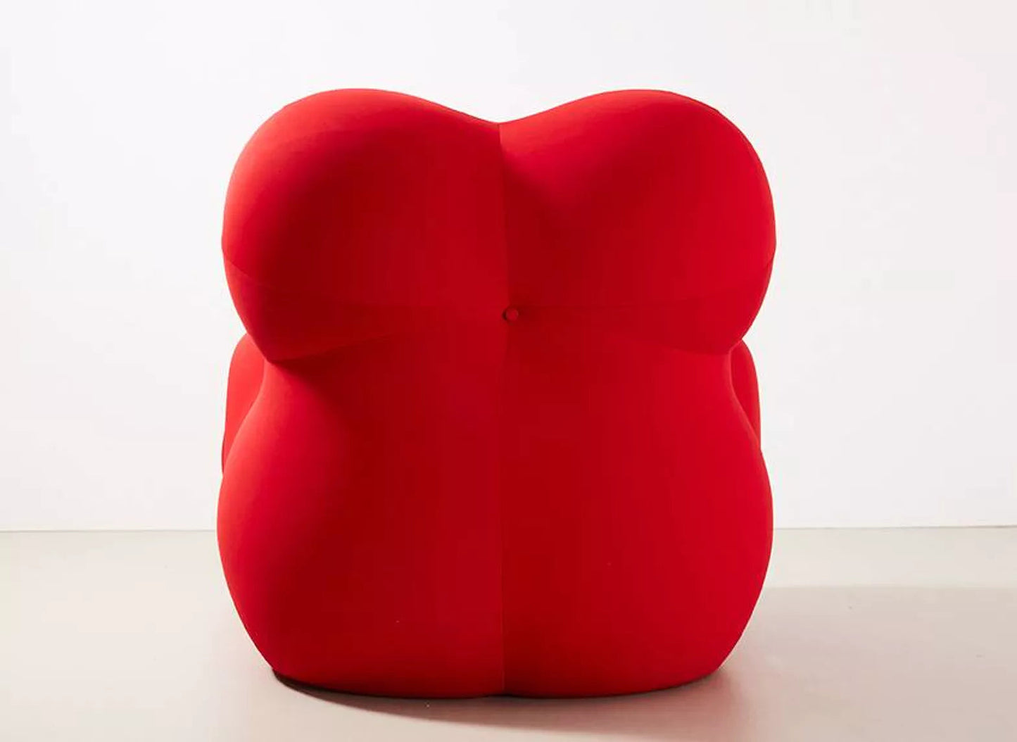 Up Armchair & Ottoman - Red - Homio Decor