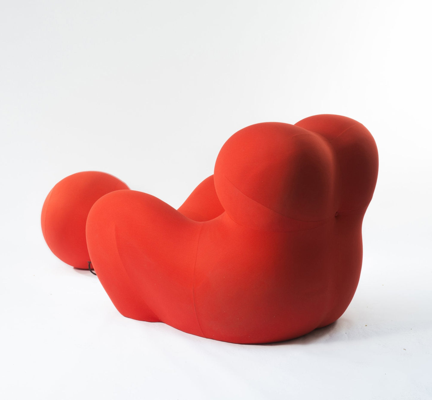 Up Armchair & Ottoman - Red - Homio Decor