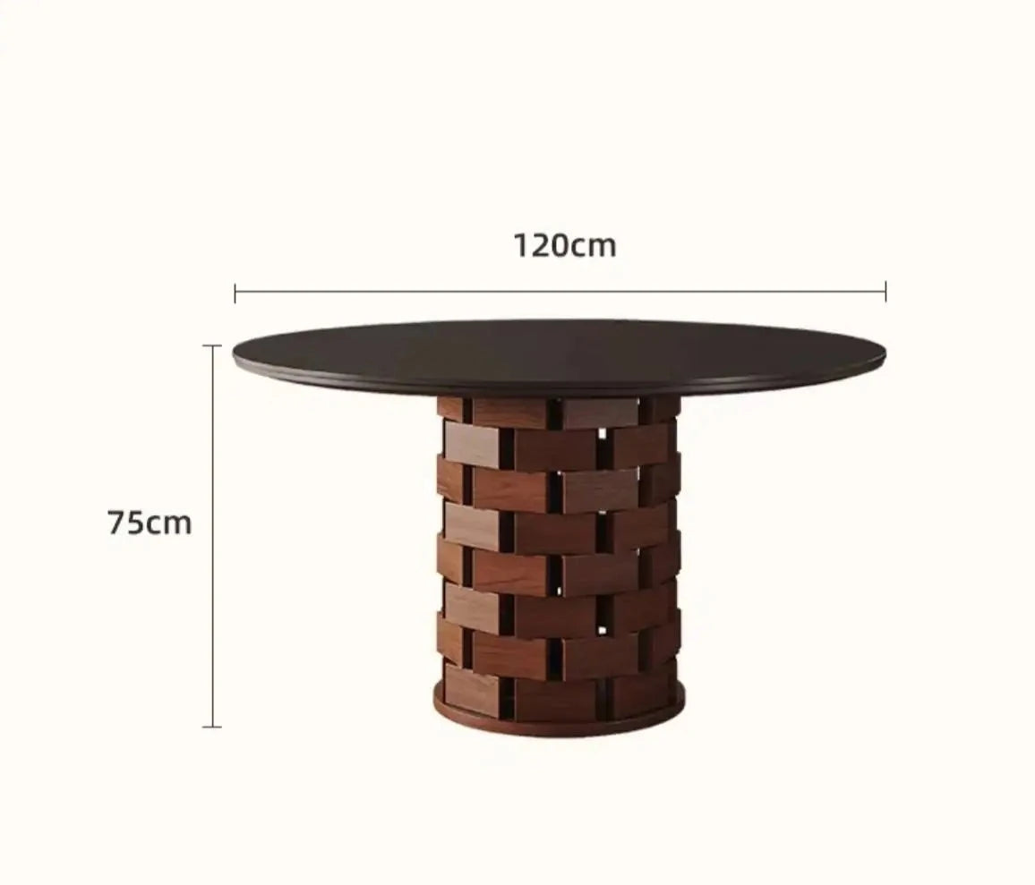 Wabi-Sabi Dining Table & Chairs Set - Homio Decor