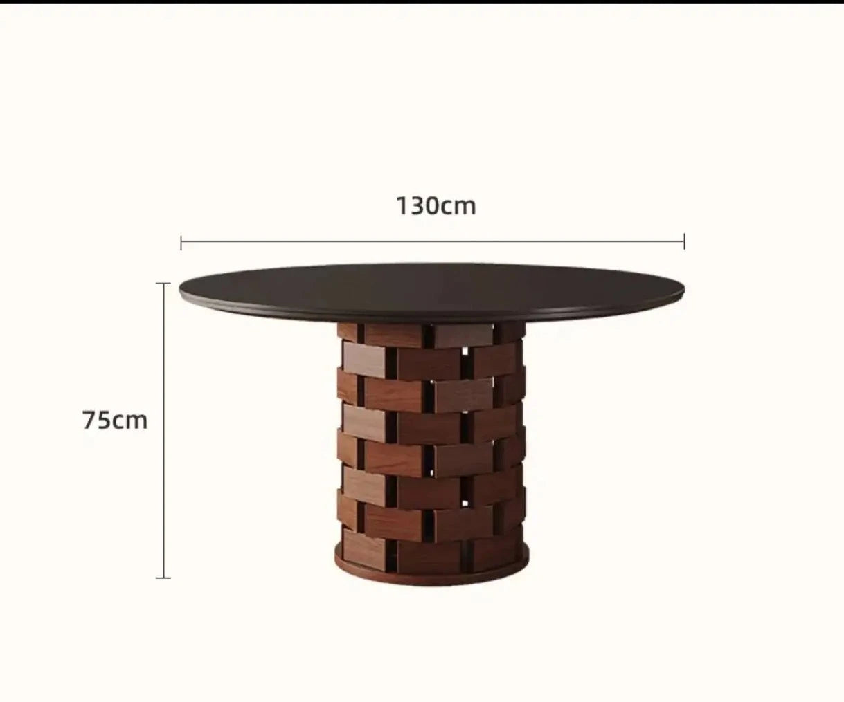 Wabi-Sabi Dining Table & Chairs Set - Homio Decor