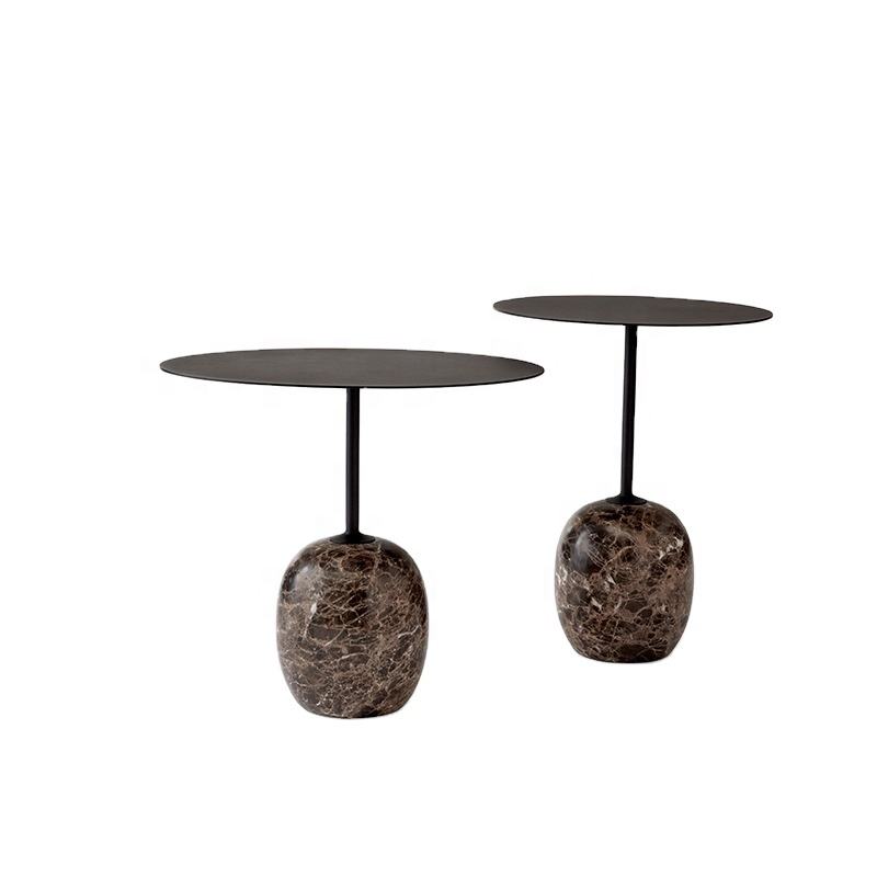 Homio Decor Luna Marble Side Table