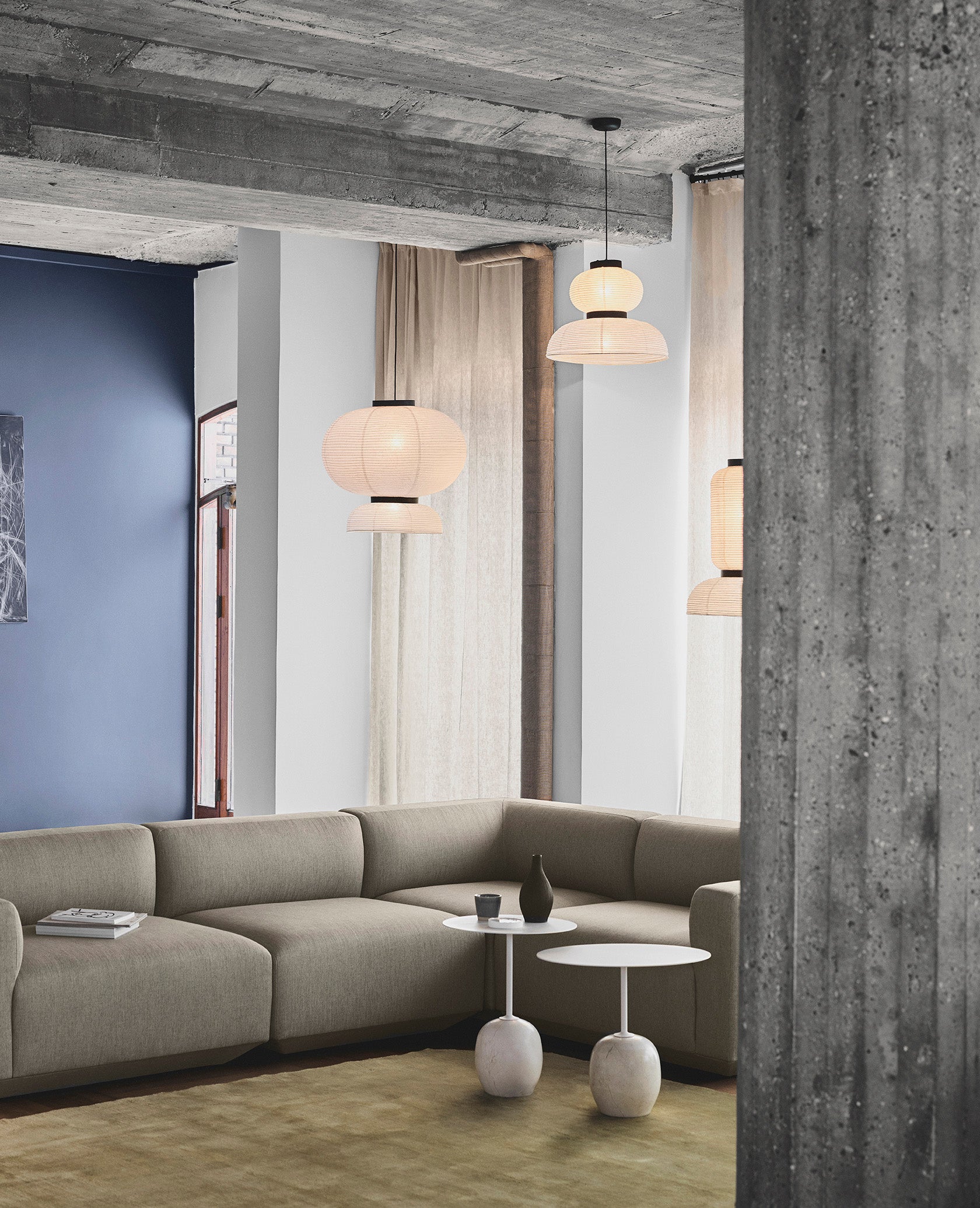 Homio Decor Luna Marble Side Table