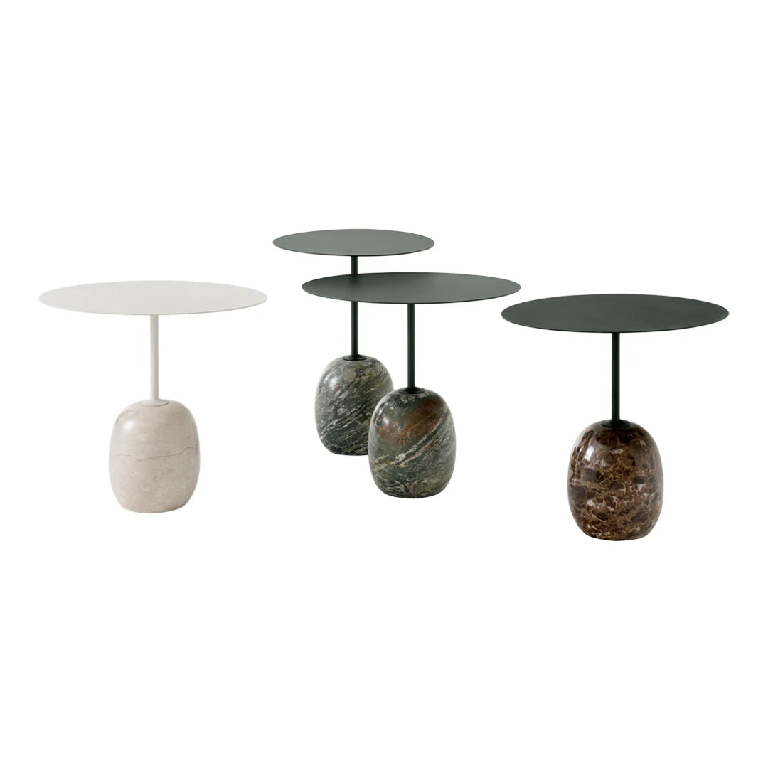 Homio Decor Luna Marble Side Table