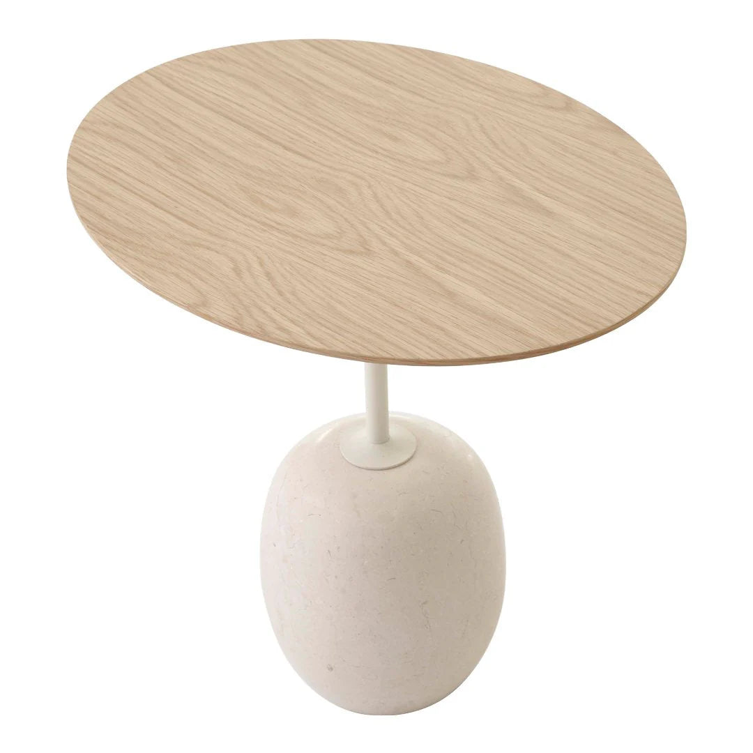 Homio Decor Luna Marble Side Table