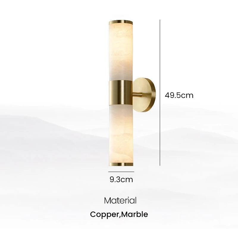 Homio Decor Model 2 Ella Marble Wall Light