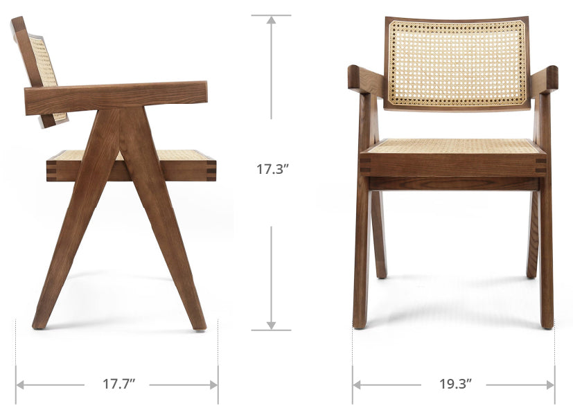 Homio Decor Pierre Jeanneret Dining Chair