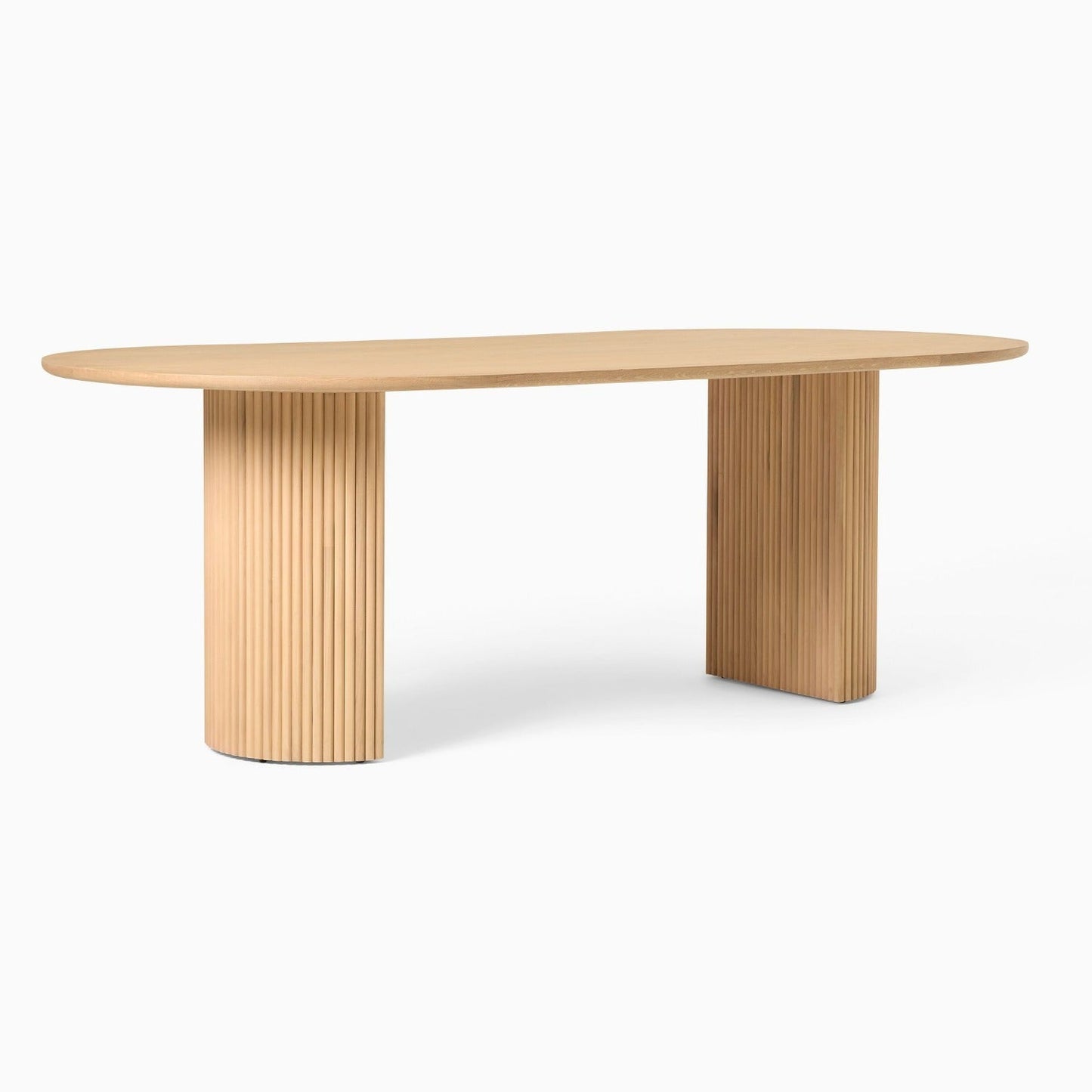 Homio Decor Ripple Design Dining Table (Slim Base Edition)