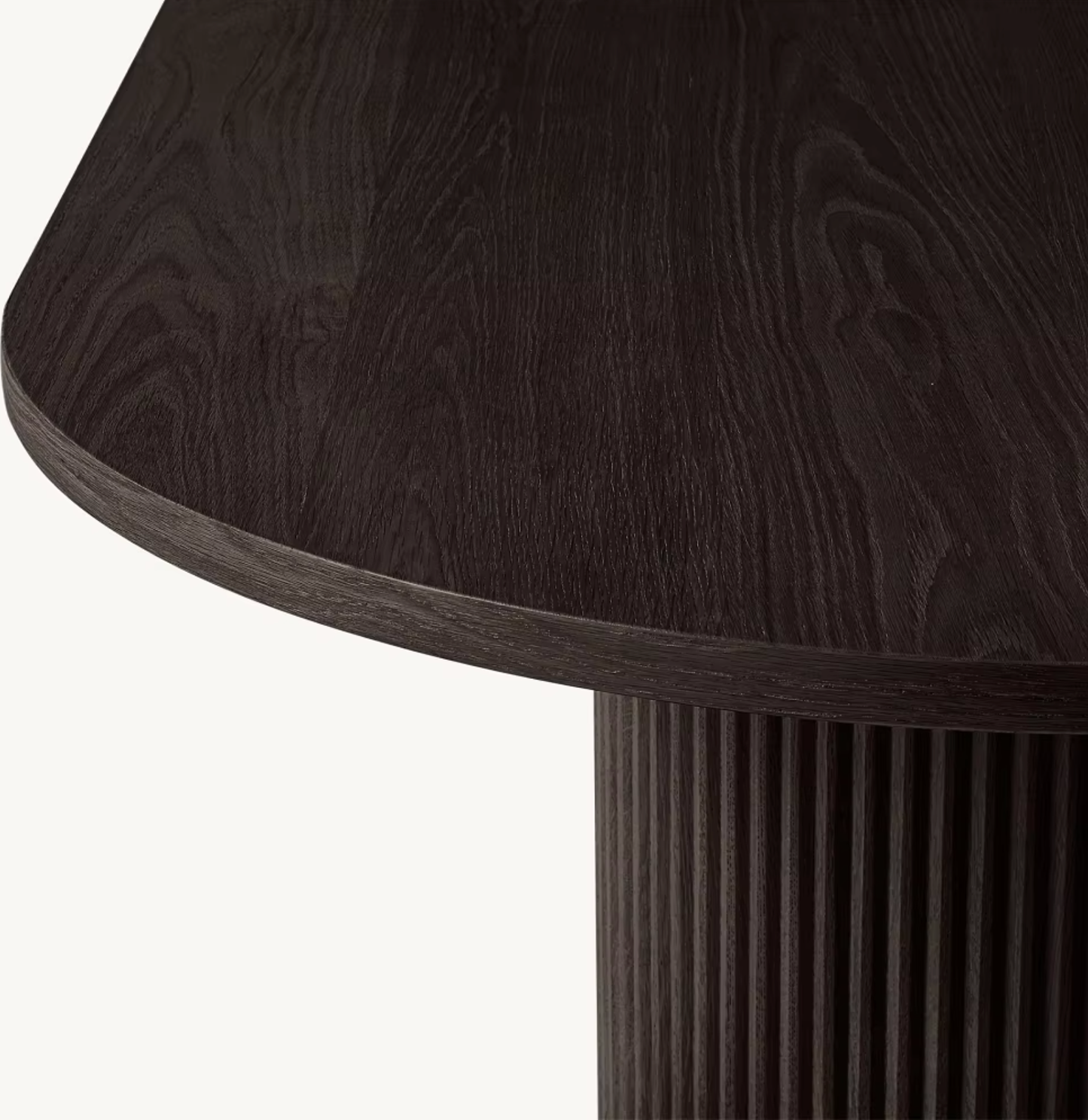 Homio Decor Ripple Design Dining Table (Slim Base Edition)