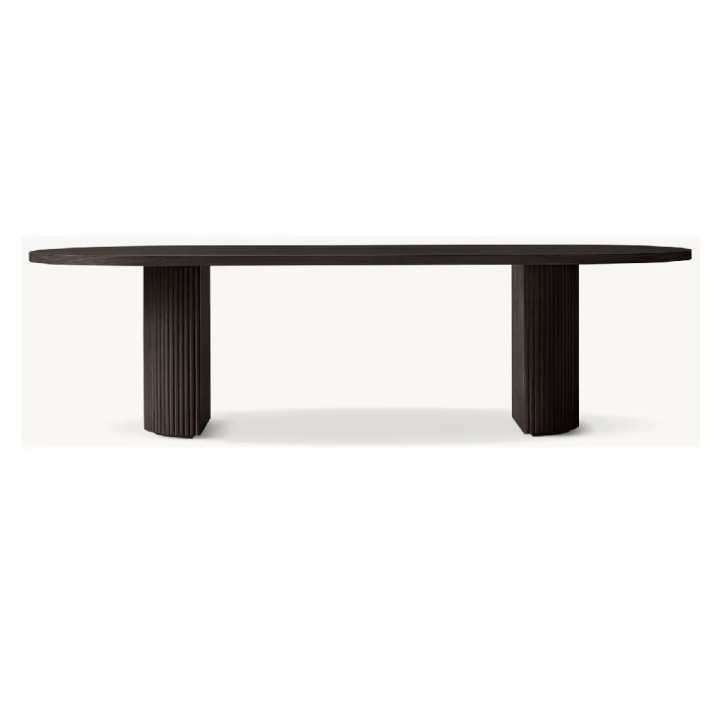 Homio Decor Ripple Design Dining Table (Slim Base Edition)