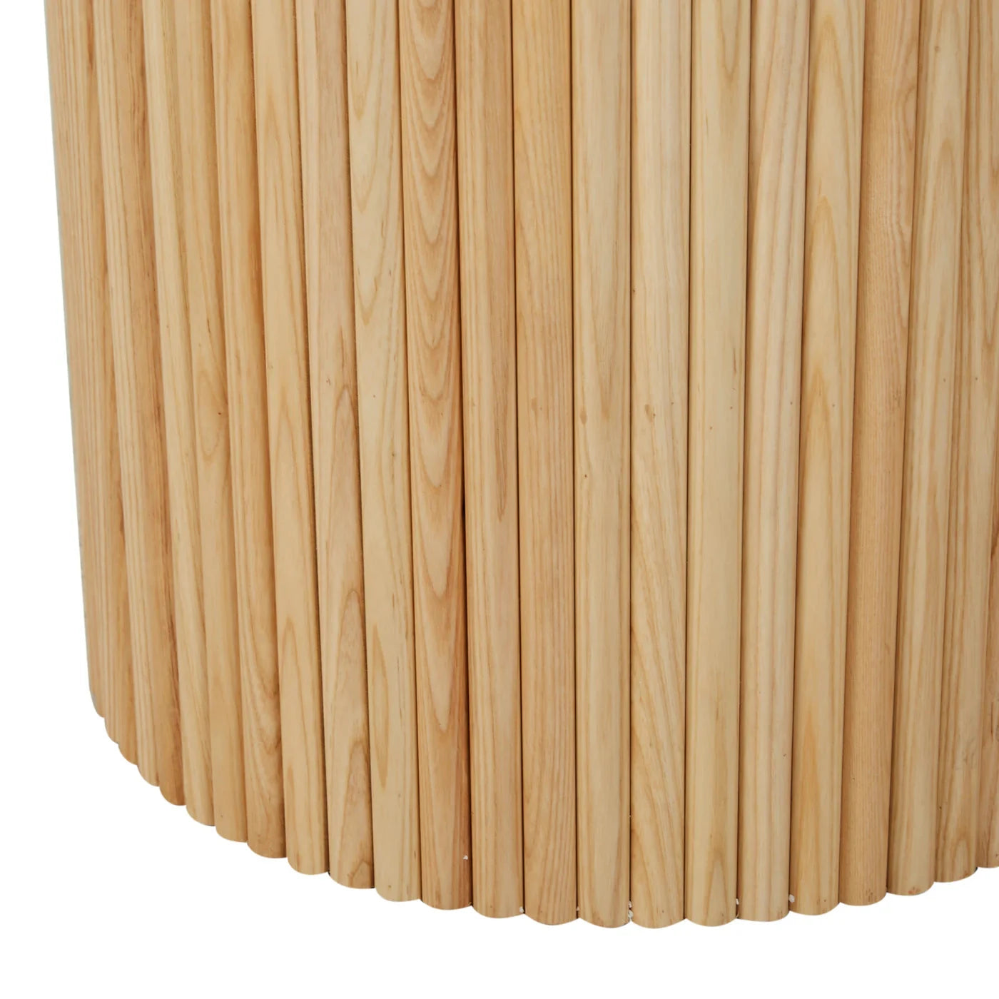 Homio Decor Ripple Design Oval Dining Table