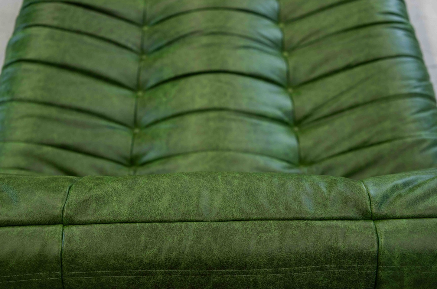 Togo Chaise Lounge (Forest Green) - Homio Decor