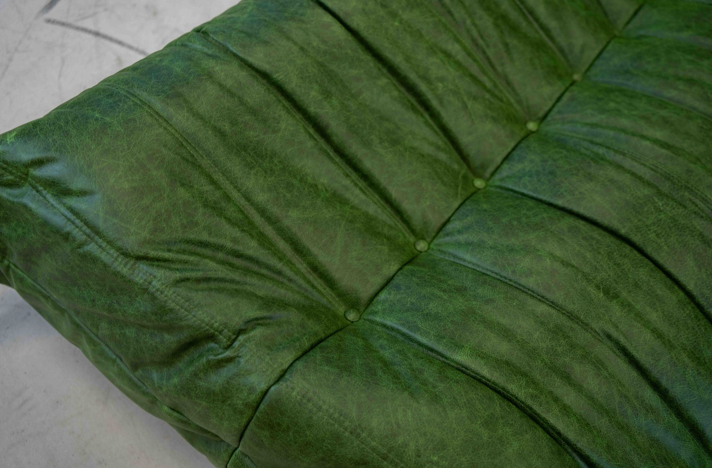 Togo Chaise Lounge (Forest Green) - Homio Decor