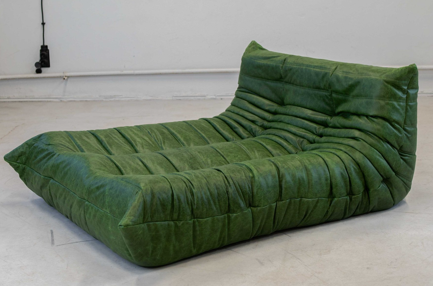 Togo Chaise Lounge (Forest Green) - Homio Decor