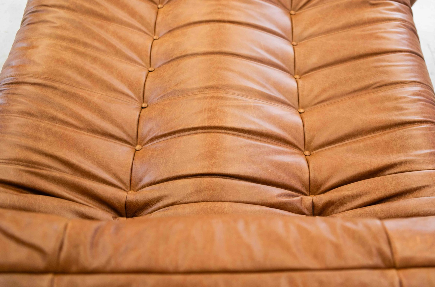 Togo Chaise Lounge (Textured Brown) - Homio Decor
