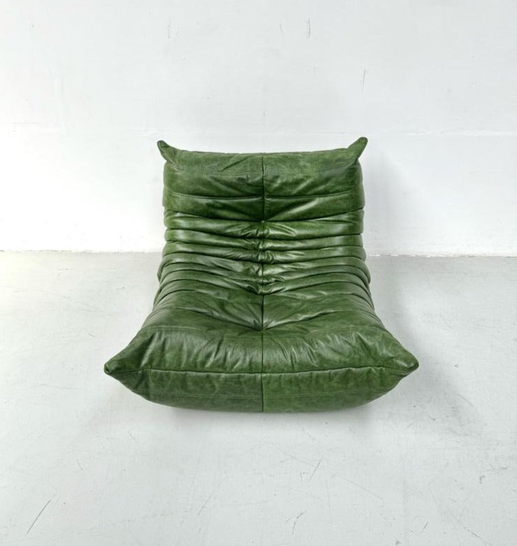 Togo Fireside Leather Chair - Homio Decor