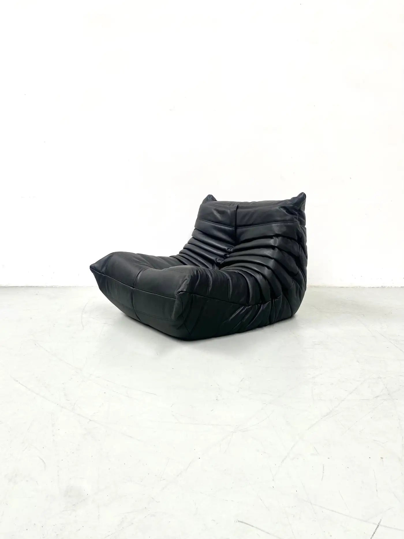 Togo Fireside Leather Chair - Homio Decor
