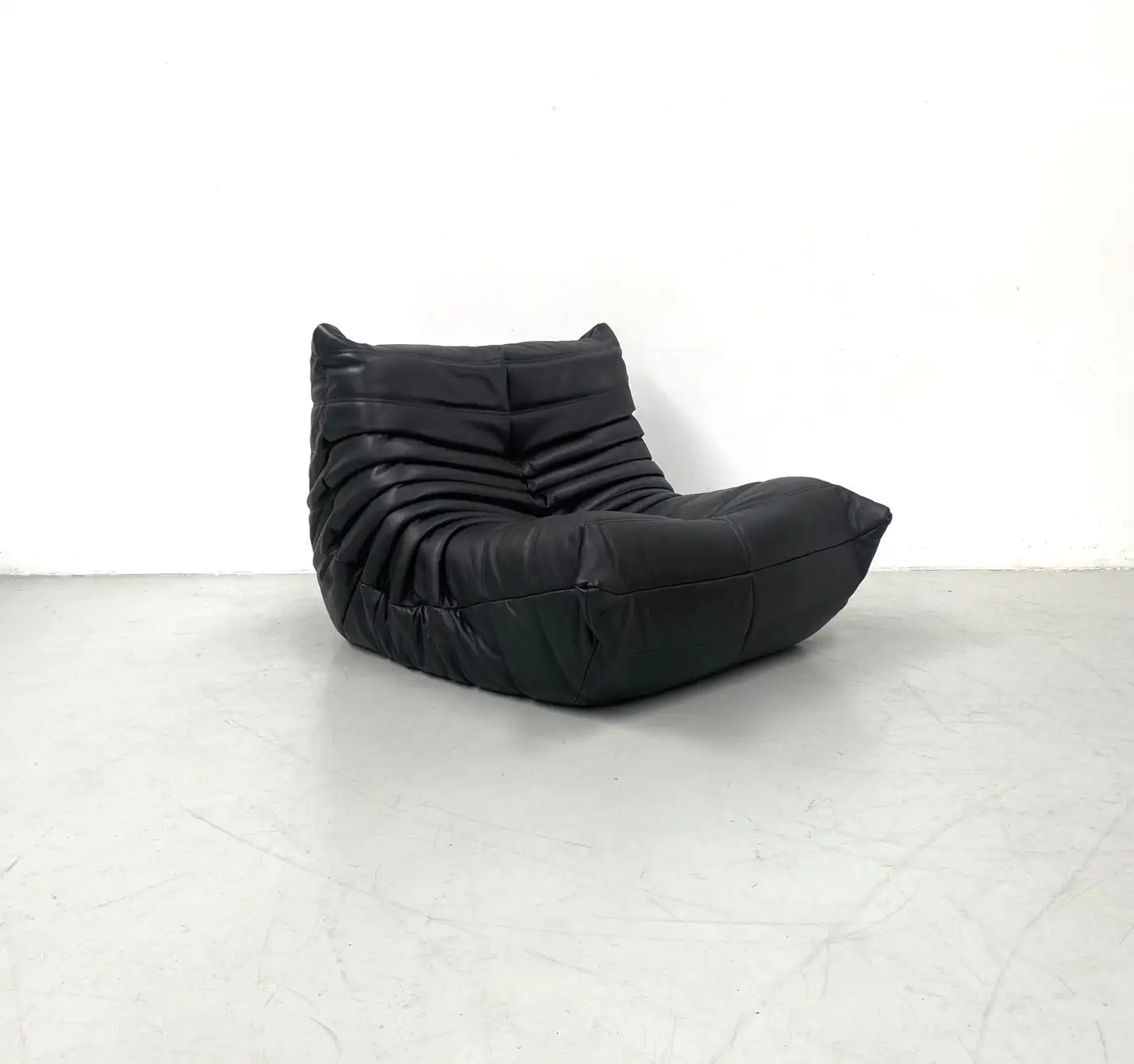 Togo Fireside Leather Chair - Homio Decor