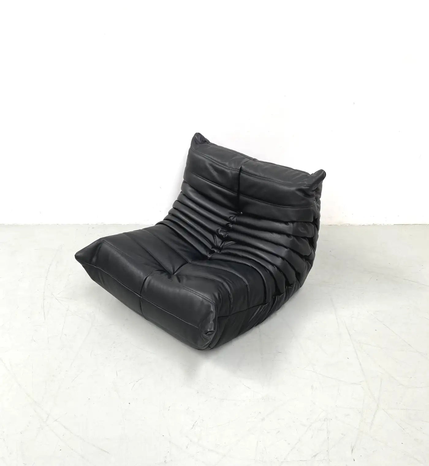 Togo Fireside Leather Chair - Homio Decor