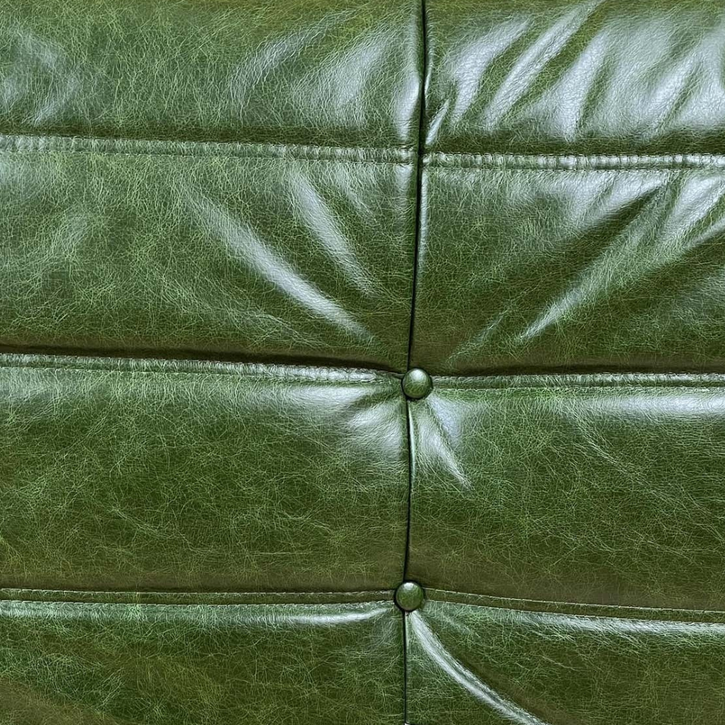 Togo Fireside Leather Chair (Corner Module) - Homio Decor