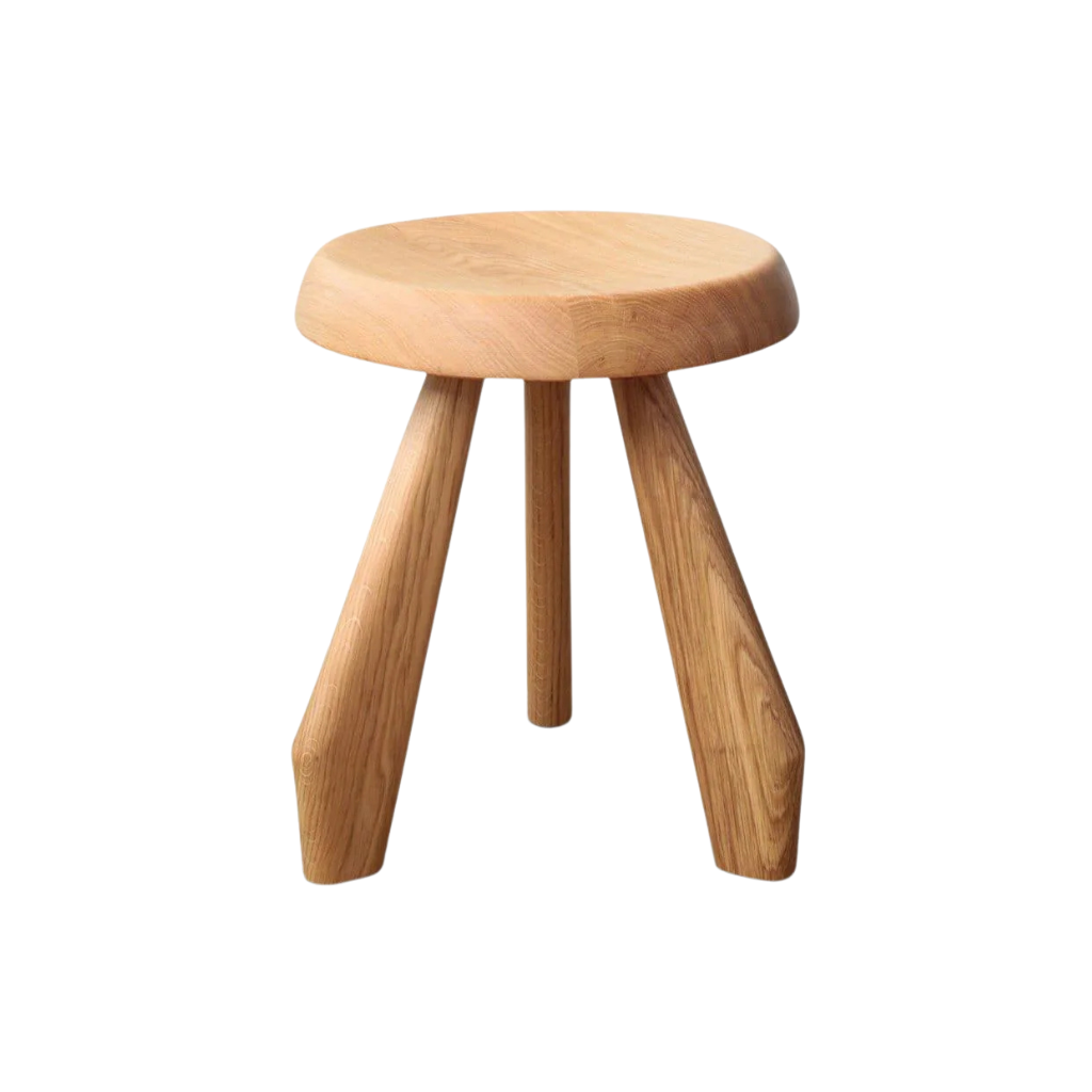 Tripodé Stool – Solid Oak Tripod Designer Stool | Homio Designs