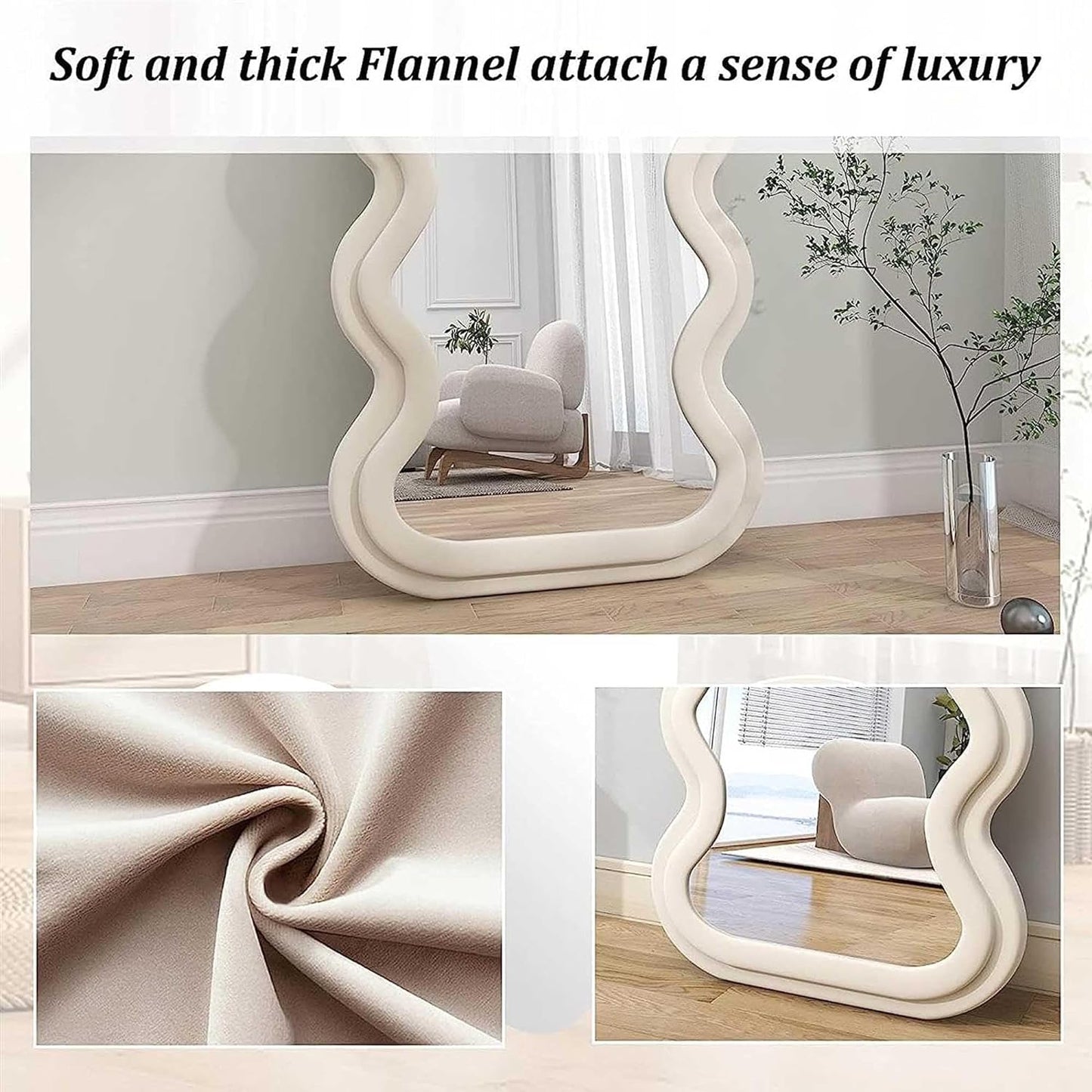 Wabi-Sabi Full Body Mirror - Homio Decor